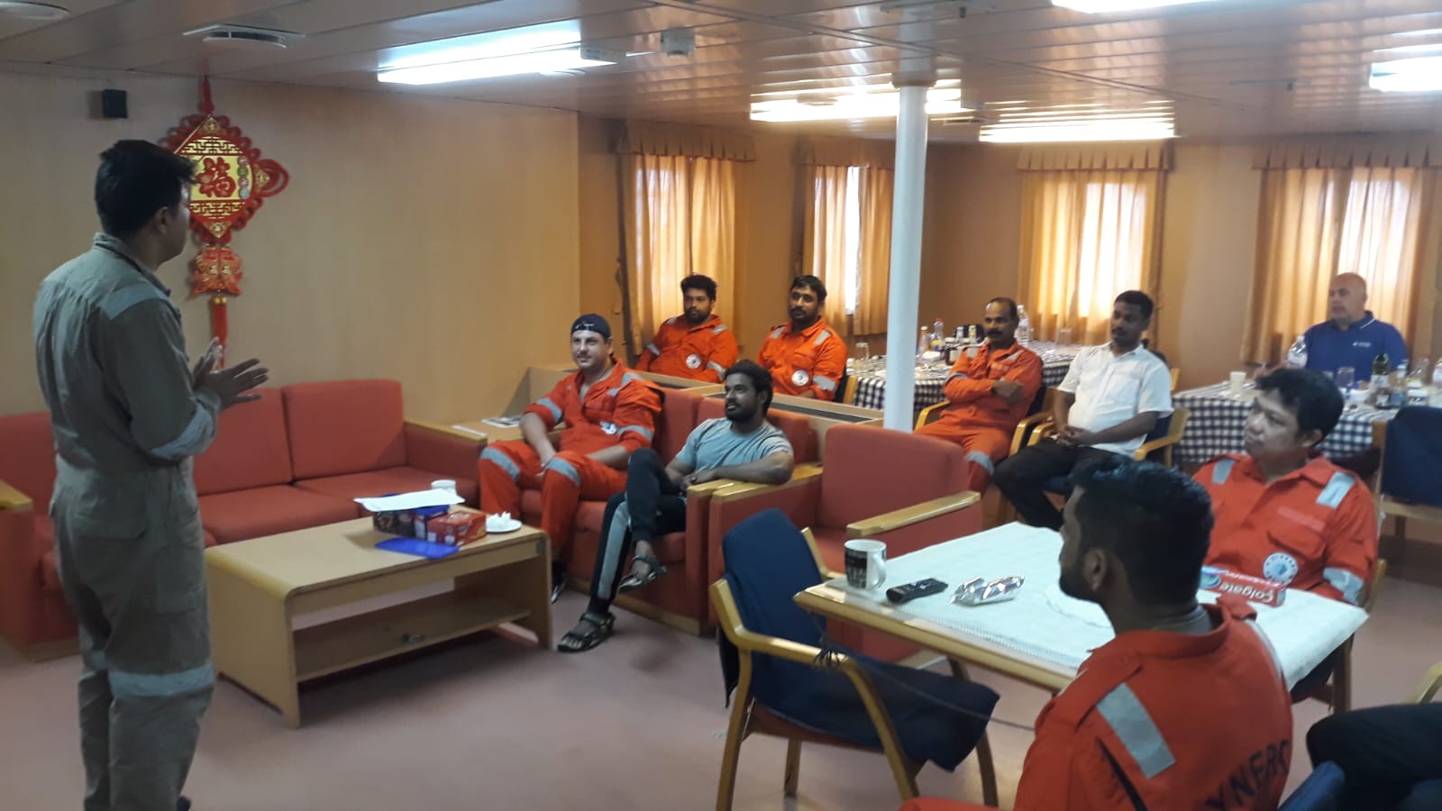 Maritime team and vessel operations